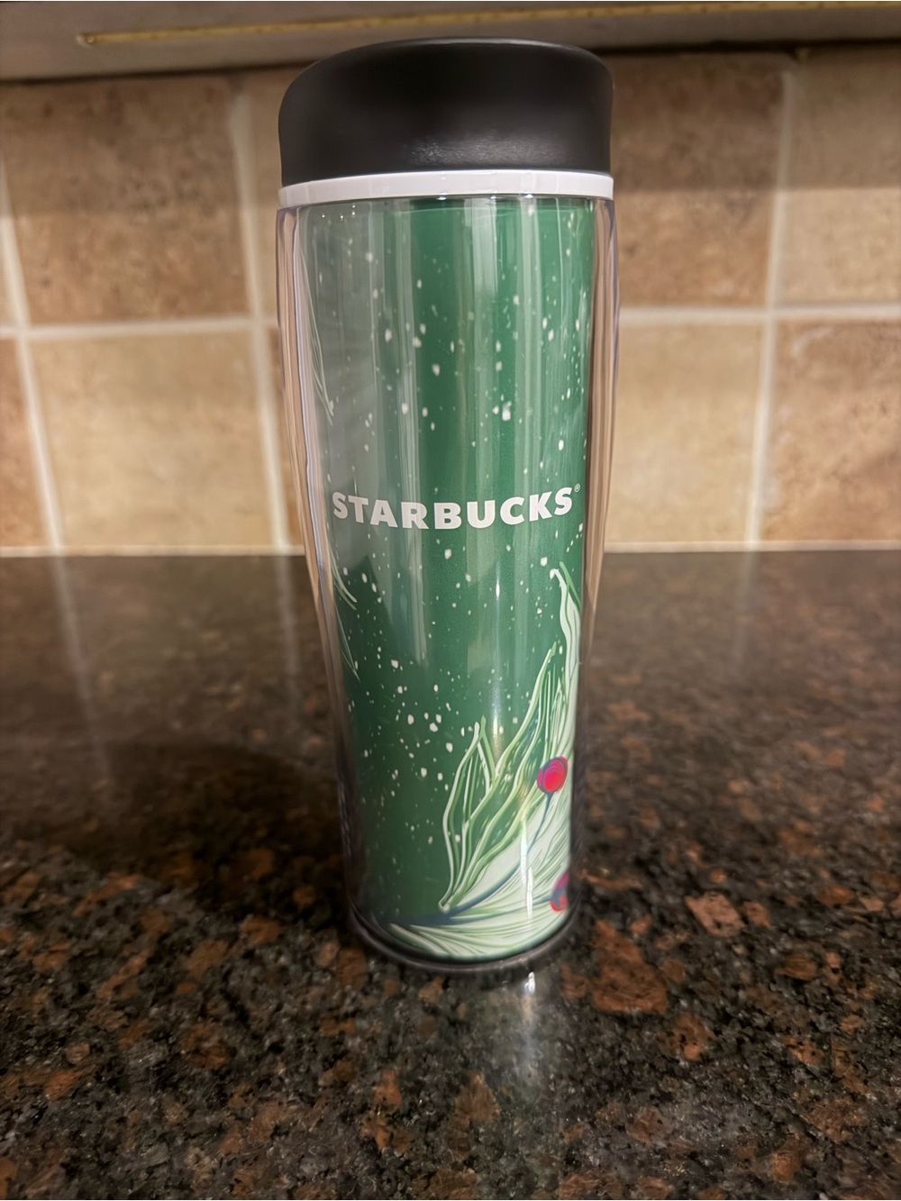 Starbucks travel holiday tumbler 16 oz